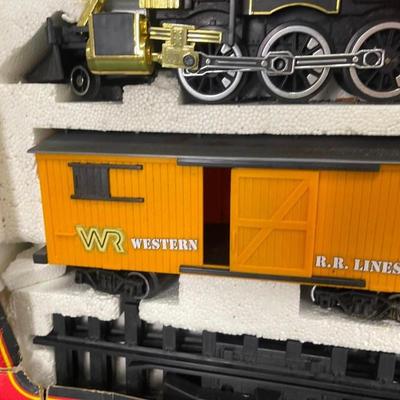 New Bright Great American Express Train Set