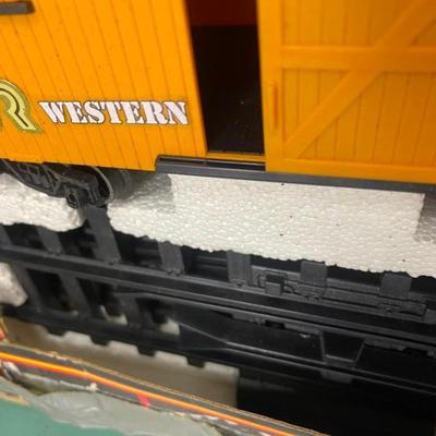 New Bright Great American Express Train Set