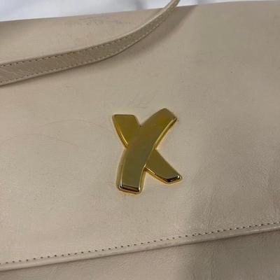 White Leather Paloma Picasso Shoulder Bag