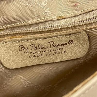 White Leather Paloma Picasso Shoulder Bag