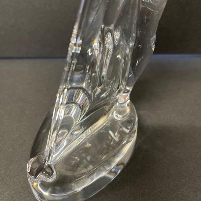 Baccarat crystal lady golfer figuring