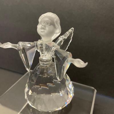 Swarovski Crystal Cheerful Times Angel Figurine #194761