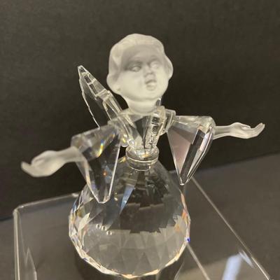 Swarovski Crystal Cheerful Times Angel Figurine #194761