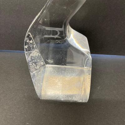 Vintage Lucite Sculpture, Signed