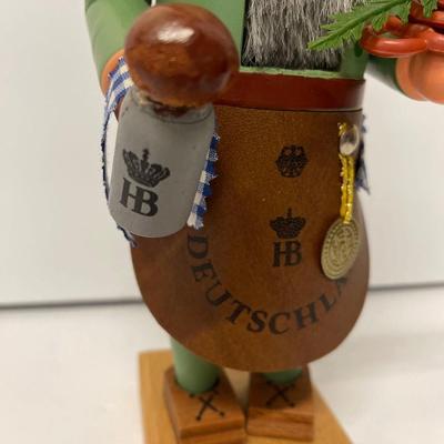 Vintage Wooden Nutcracker HB Deutschland Oktoberfest