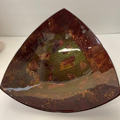Vintage Tony Evan’s Raku Pottery, Signed