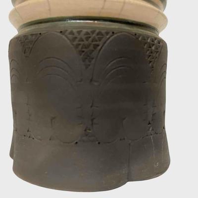 Jamie Davis pottery jar with lid