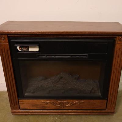 Heat Surge Fireplace Heater with Remote Control