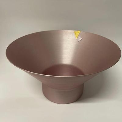 Vintage David Tisdale Post Modern Aluminum Bowl