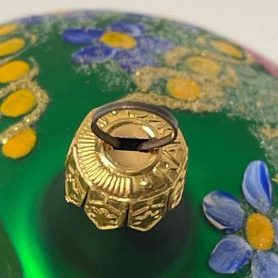 Christopher Radko Field Blossom Hand Made Glass Ornament