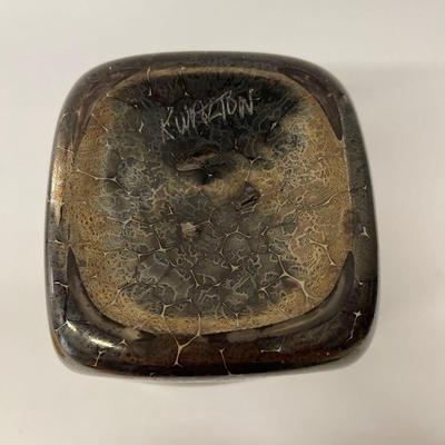 K Walton Art Glass Vase