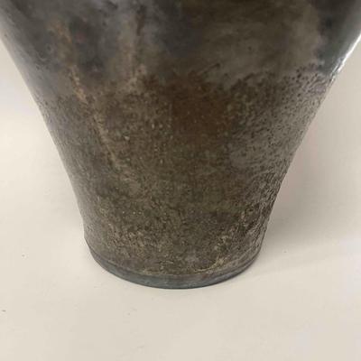 Lew Ayres Raku Pottery Vessel with Lid