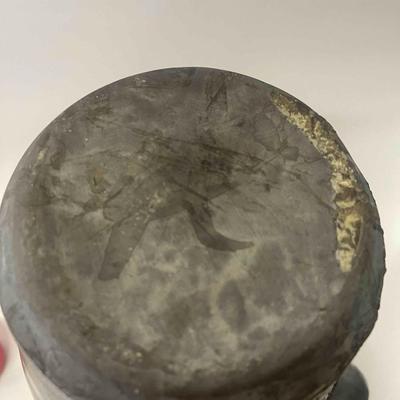 Lew Ayres Raku Pottery Vessel With Lid #2