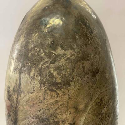 Lew Ayres Raku Pottery Vessel With Lid #2