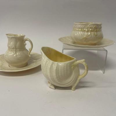 Lot of Vintage Belleek Porcelain