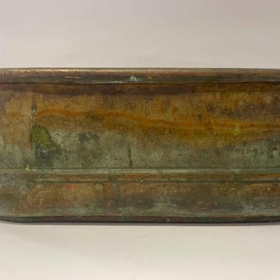 Lot of 2 Copper Planters