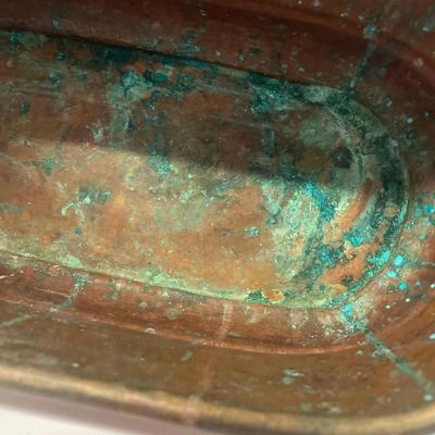 Lot of 2 Copper Planters