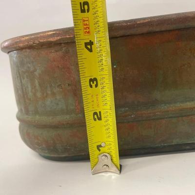 Lot of 2 Copper Planters