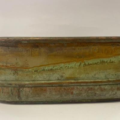 Lot of 2 Copper Planters