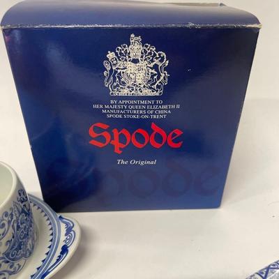 Spode Judaica Collection Honey Pot & Challah Knife