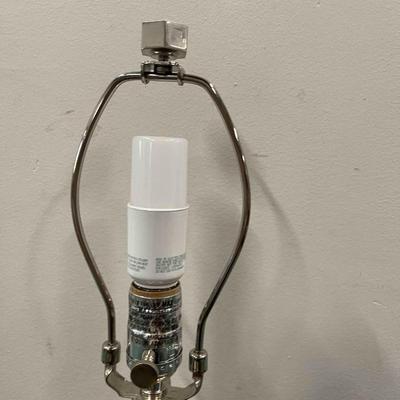 Ralph Lauren Chrome Gear Table Lamp