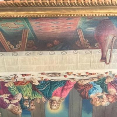 Framed Print of the Last Supper