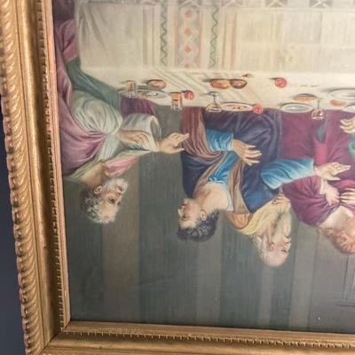 Framed Print of the Last Supper