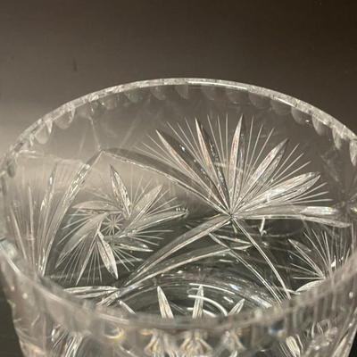 Cut Crystal Biscuit Jar