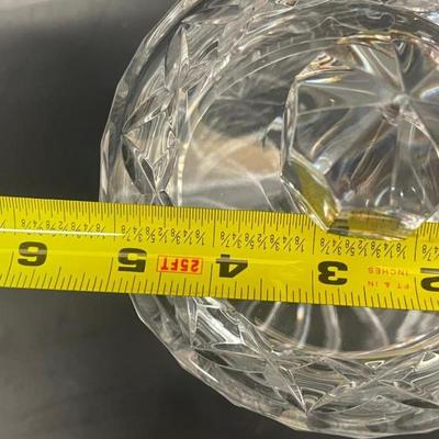 Cut Crystal Biscuit Jar