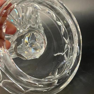 Cut Crystal Biscuit Jar