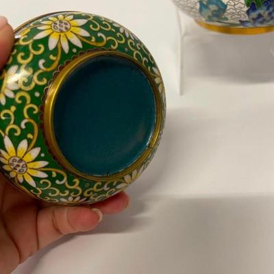 Lot of Vintage Cloisonne Pieces