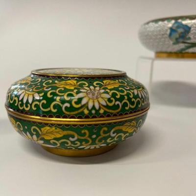Lot of Vintage Cloisonne Pieces