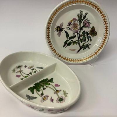 Lot of 2 Portmeirion Botanic Gardens Pieces