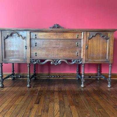 Vintage Mahogany Buffet