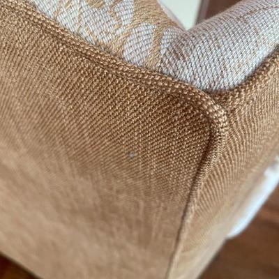 Custom Upholstered Queen Anne Style Wing Back Chair