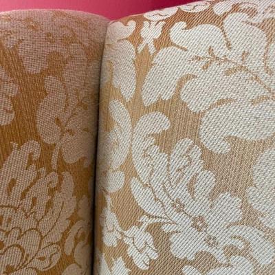 Custom Upholstered Queen Anne Style Wing Back Chair