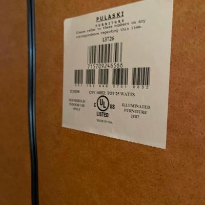 Pulaski Lighted Curio Cabinet