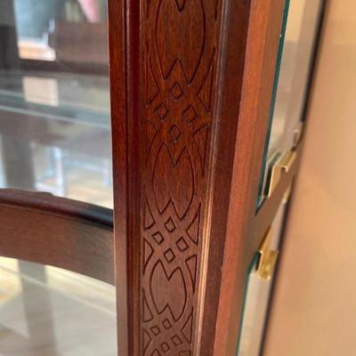 Pulaski Lighted Curio Cabinet