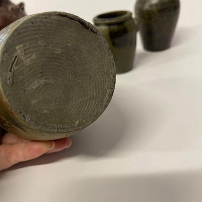 Lot of Assorted Small Pottery Vessels