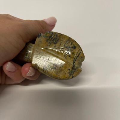 Pair of Carved Frog Fetishes