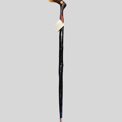 Donal O Longaigh Handcrafted Blackthron Walking Stick