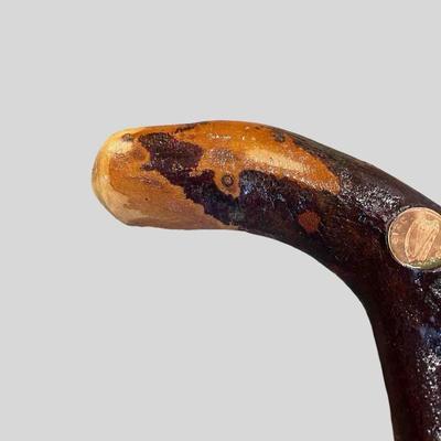 Donal O Longaigh Handcrafted Blackthron Walking Stick