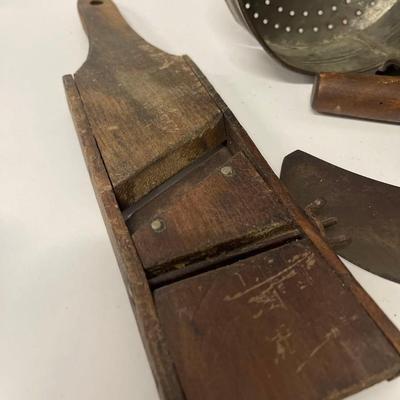Lot of Primitive Kitchen Tools