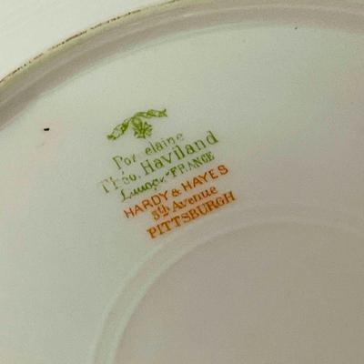 Set of 12 Haviland Limoges Dinner Plates