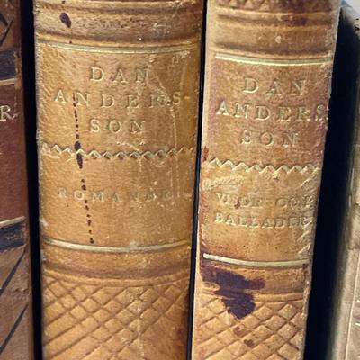 Lot of Early Edition Swedish Books