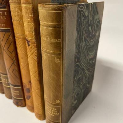 Lot of Early Edition Swedish Books