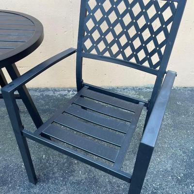 3 Piece Bistro Patio Set plus Bonus little Accent table
