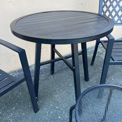 3 Piece Bistro Patio Set plus Bonus little Accent table