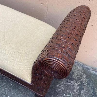 Ethan Allen Upholstered Bench