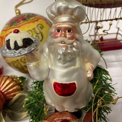 Lot of Vintage Style Christmas Ornaments